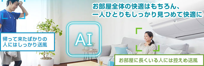 日立(HITACHI) エアコン:くらしカメラAI