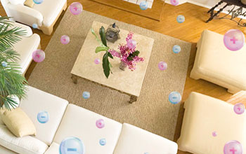 シャープ エアコン機能：プラズマクラスターパトロール(お部屋)