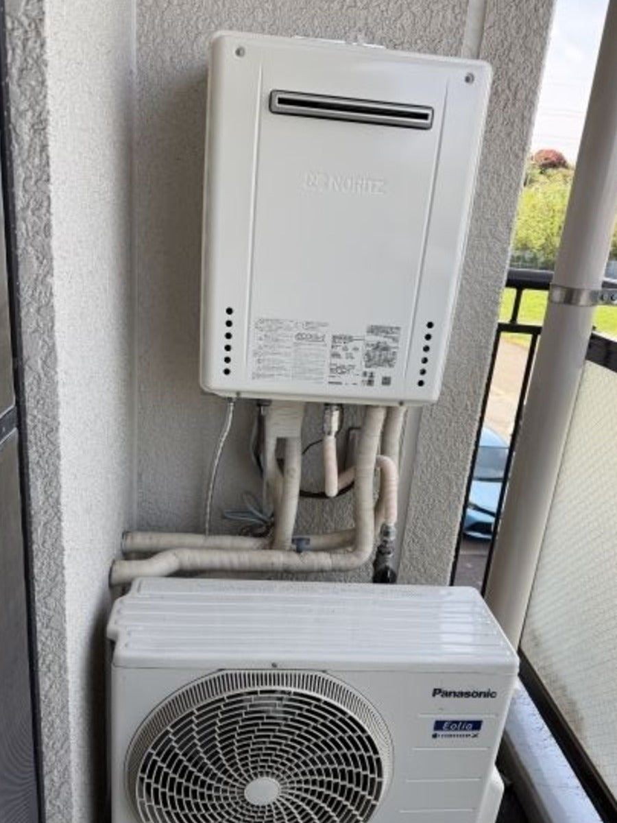 ガスふろがま[本体+SS給排気トップセット][バランス釜][6.5号][浴室内