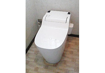 洋式便器交換工事　広島県東広島市　XCH1101WS-sale - After