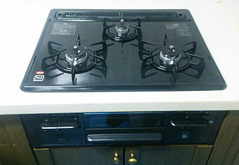 ビルトインガスコンロ交換工事　埼玉県さいたま市　N3GN2RSQ1(L/R)