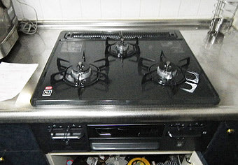 ビルトインガスコンロ交換工事　宮城県仙台市　N3GN2RSQ1(L/R)