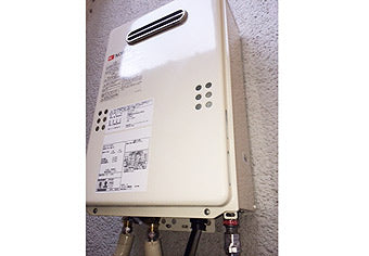 ガス給湯器交換工事　大阪府大阪市　GQ-1639WS-set