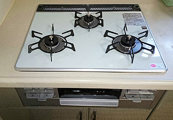 ビルトインガスコンロ交換工事　愛知県愛西市　RS31W13K9R-V(L/R) - After