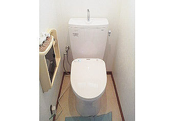 洋式便器交換工事　東京都小平市　CS220B+SH221BAS