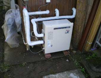 給湯器交換工事　埼玉県比企群　RFS-A1610SA
