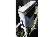 ガス給湯器、混合水栓交換工事　神奈川県横浜市　RFS-A1610SA ,TKJ30U3R