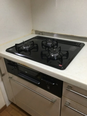 ガスコンロ交換工事　大阪府藤井寺市　N3GN2RSQ1-13A-R - After