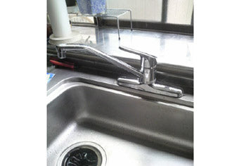 混合水栓交換工事　群馬県高崎市　SF-HB430S - Before
