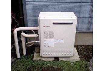 ガス給湯器交換工事　神奈川県秦野市　GRQ-2050SAX BL - Before