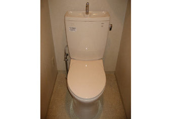 洋式便器便座交換工事　千葉県松戸市　CS220BM+SH221BA - Before
