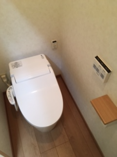 トイレ交換工事　愛知県北設楽郡東栄町　XCH3013WS
