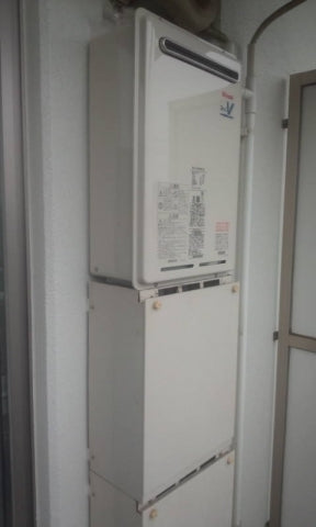給湯器交換工事　神奈川県川崎市宮前区　RUJ-V2401W-A-set-13A