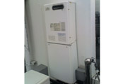 ガス給湯器交換工事　東京都台東区　RUX-A2400W-E