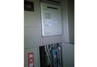 ガス給湯器交換工事　東京都八王子市　GT-2450AWXBL