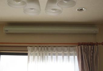 室内物干しユニット取付工事　東京都豊島区　CWF8101W