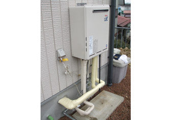 ガス給湯器交換工事　福島県会津若松市　RUF-A2400SAW(A) - Before