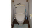 洋式便器交換工事　神奈川県藤沢市　CS220BM+SH221BA