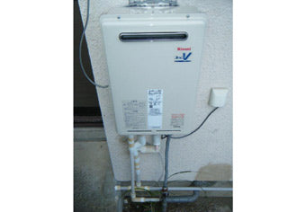 ガス給湯器交換工事　福岡県福津市　RUJ-V2011W-set
