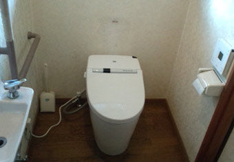 洋式便器交換工事　滋賀県彦根市　CES9563MR