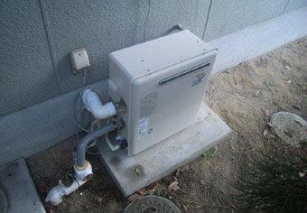 ガス給湯器交換工事　福岡県中間市　RUF-A2003SAG-A-set