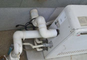 ガス給湯器交換工事　福岡県中間市　RUF-A2003SAG-A-set - Before