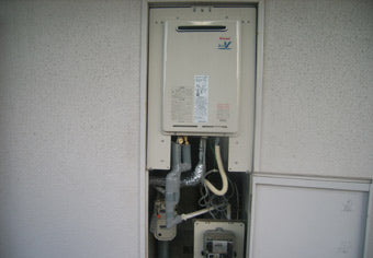 ガス給湯器交換工事　福岡県宗像市　RUJ-V2011W - After