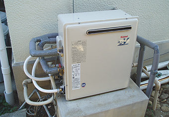 ガス給湯器交換工事　愛知県小牧市　RUF-A2400SAG-A-set
