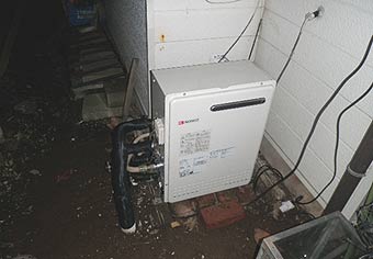 ガス給湯器交換工事　埼玉県川口市　GT-1650SARXBL-set