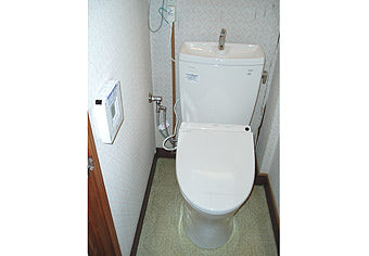 洋式便器交換工事　愛知県名古屋市　CS220BM+SH221BA-sale - After