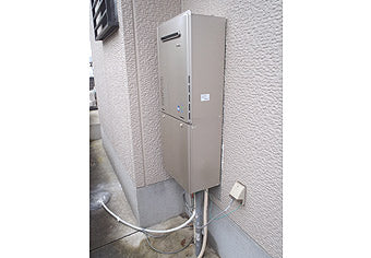 ガス給湯器交換工事　三重県桑名市　RUF-E2400SAW-set