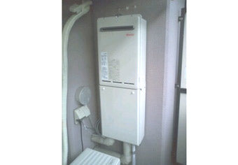 ガス給湯器交換工事　静岡県沼津市　RUX-A2400W-E-set
