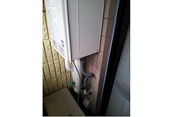 ガス給湯器交換工事　京都府京都市　RUX-V1616W-E