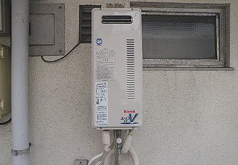 ガス給湯器交換工事　東京都杉並区　RUF-VS1615SAW-set