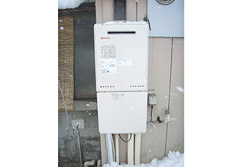 ガス給湯器交換工事　新潟県長岡市　GT-1650AWXBL-set
