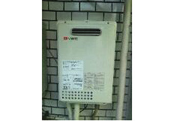 ガス給湯器交換工事　神奈川県川崎市　GQ-1637WS