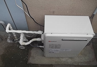 ガス給湯器交換工事　宮城県仙台市　GT-1650SARXBL-set