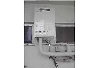 ガス給湯器交換工事　東京都杉並区　RUF-A1610SAW-A