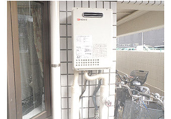 ガス給湯器交換工事　東京都清瀬市　GQ-1637WS-set