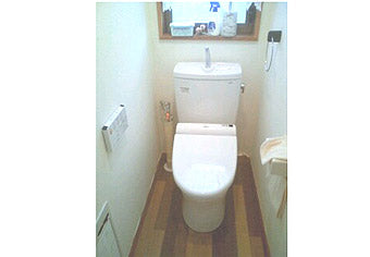 洋式便器交換工事　静岡県裾野市　CS220BH+SH221