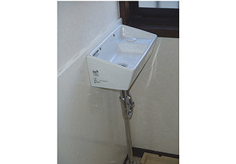 洗面器交換工事　愛知県弥富市　L-35