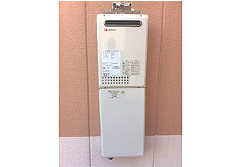 ガス給湯器交換工事　東京都江東区　GQ-2437WS