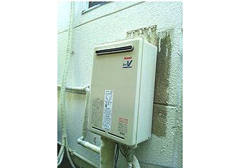 ガス給湯器交換工事　神奈川県三浦郡　RUJ-V2401W