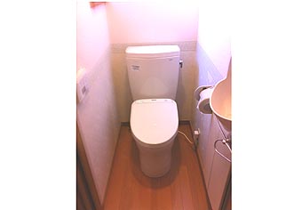 洋式便器交換工事　神奈川県藤沢市　CS220B+SH220BAS - After