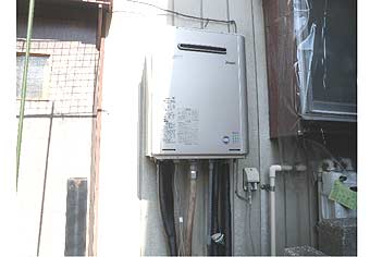 ガス給湯器交換工事　埼玉県さいたま市　RUF-E1610SAW-set