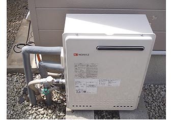 ガス給湯器交換工事　岐阜県多治見市　GT-2450SARXBL-set