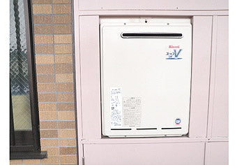 ガス給湯器交換工事　東京都福生市　RUF-A2003SAW-A-set