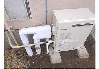 ガス給湯器交換工事　茨城県日立市　GT-2450SARXBL-set