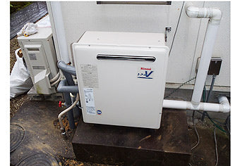ガス給湯器交換工事　岐阜県多治見市 RFS-A2400SA - Before
