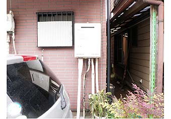 ガス給湯器交換工事　東京都足立区 GT-2050SAWX - After